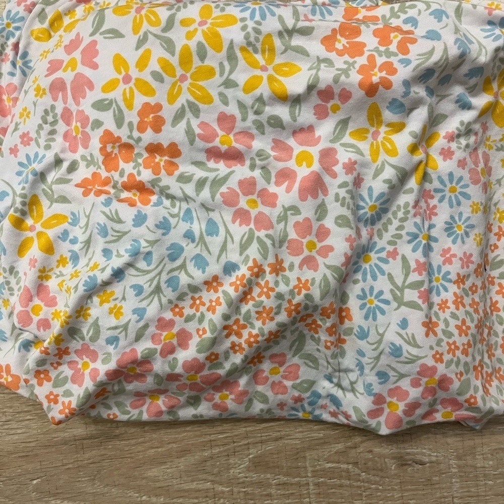 Posh Peanut Floral Crib Sheet